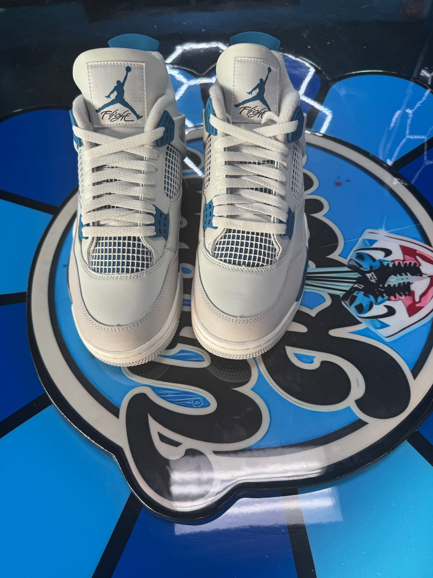 Jordan 4s (Military Blue)(Men)