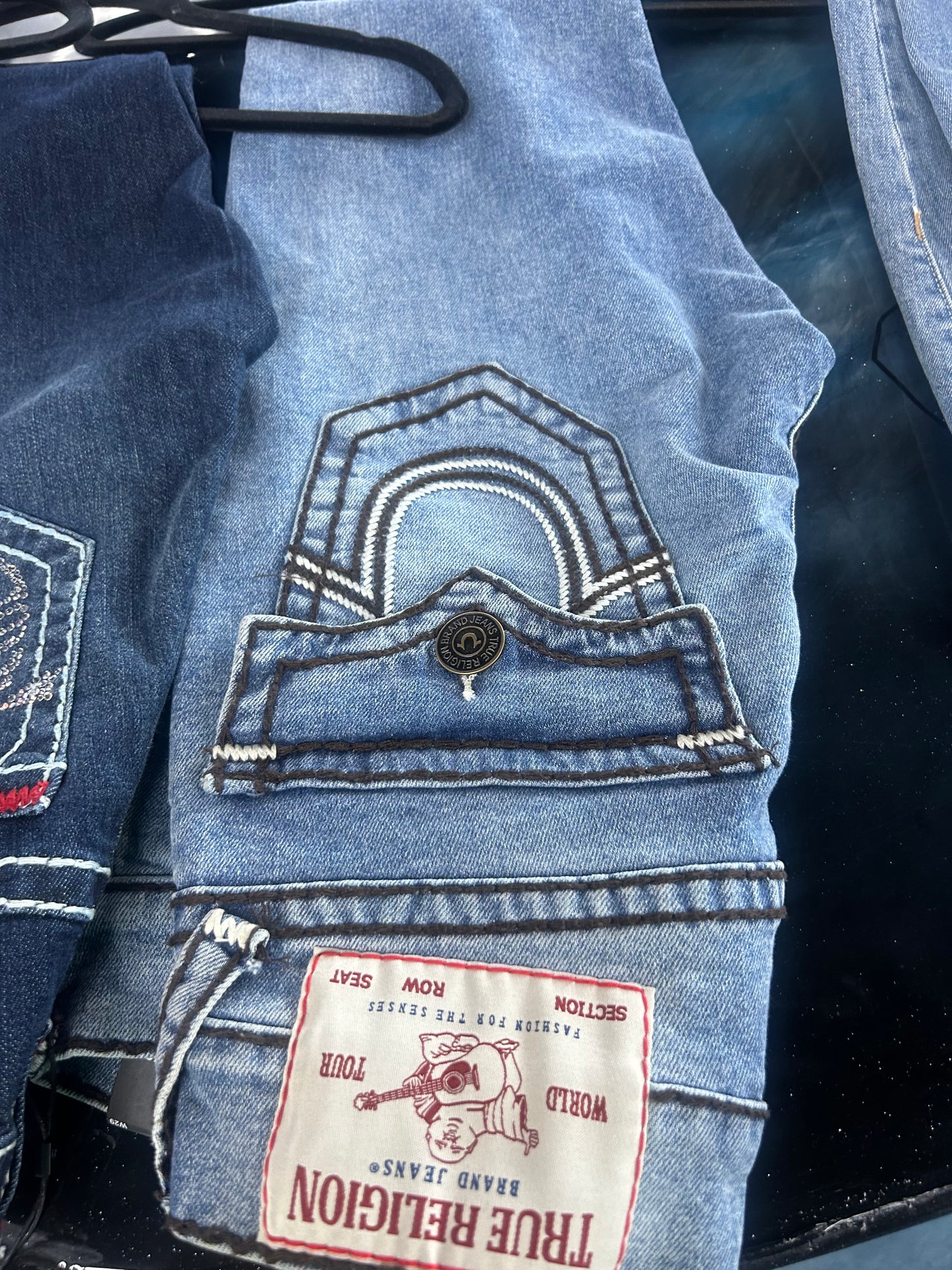 Women’s True Religion Jeans Double Stitching