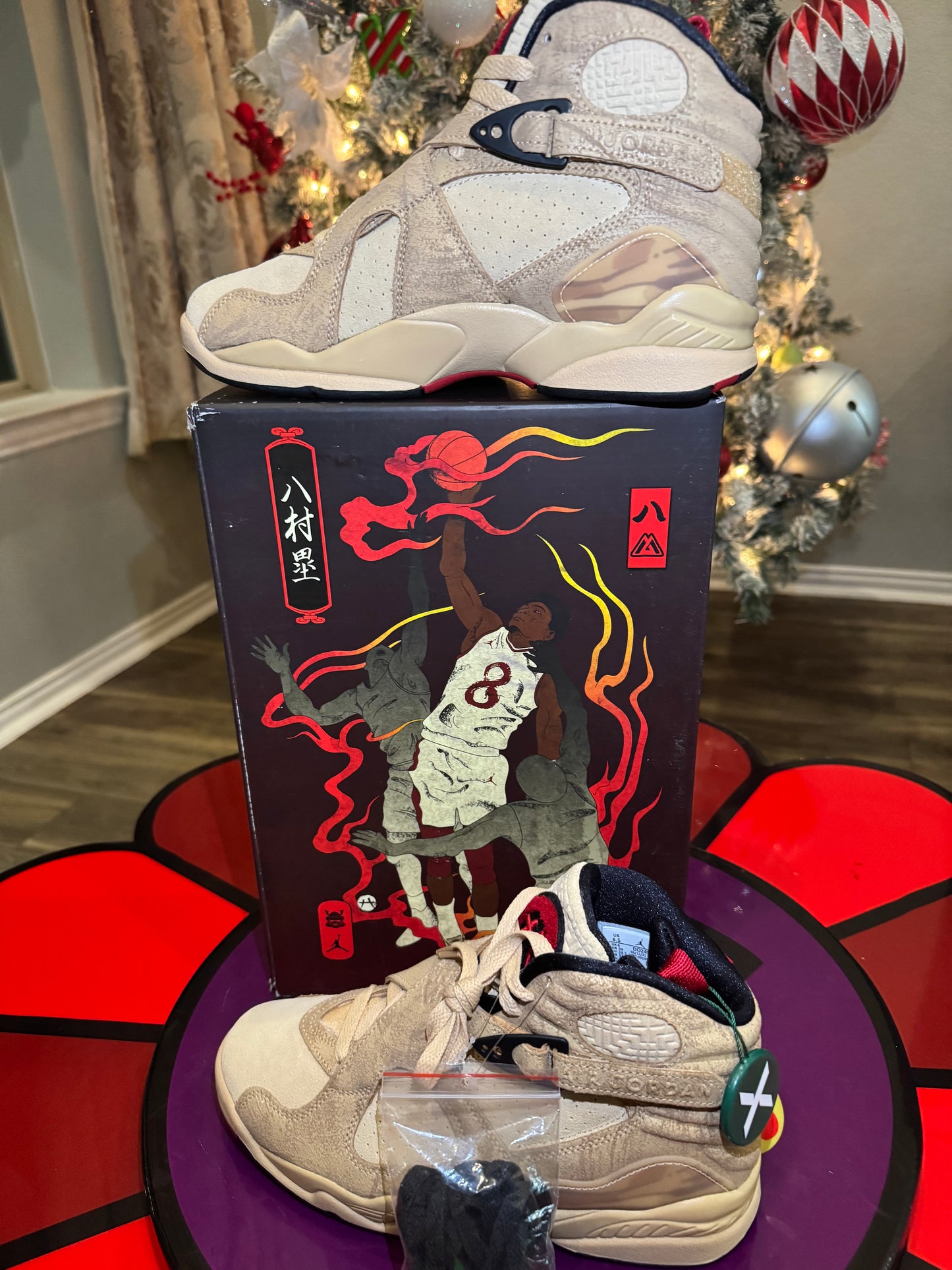 Jordan 8 Black Samurai
