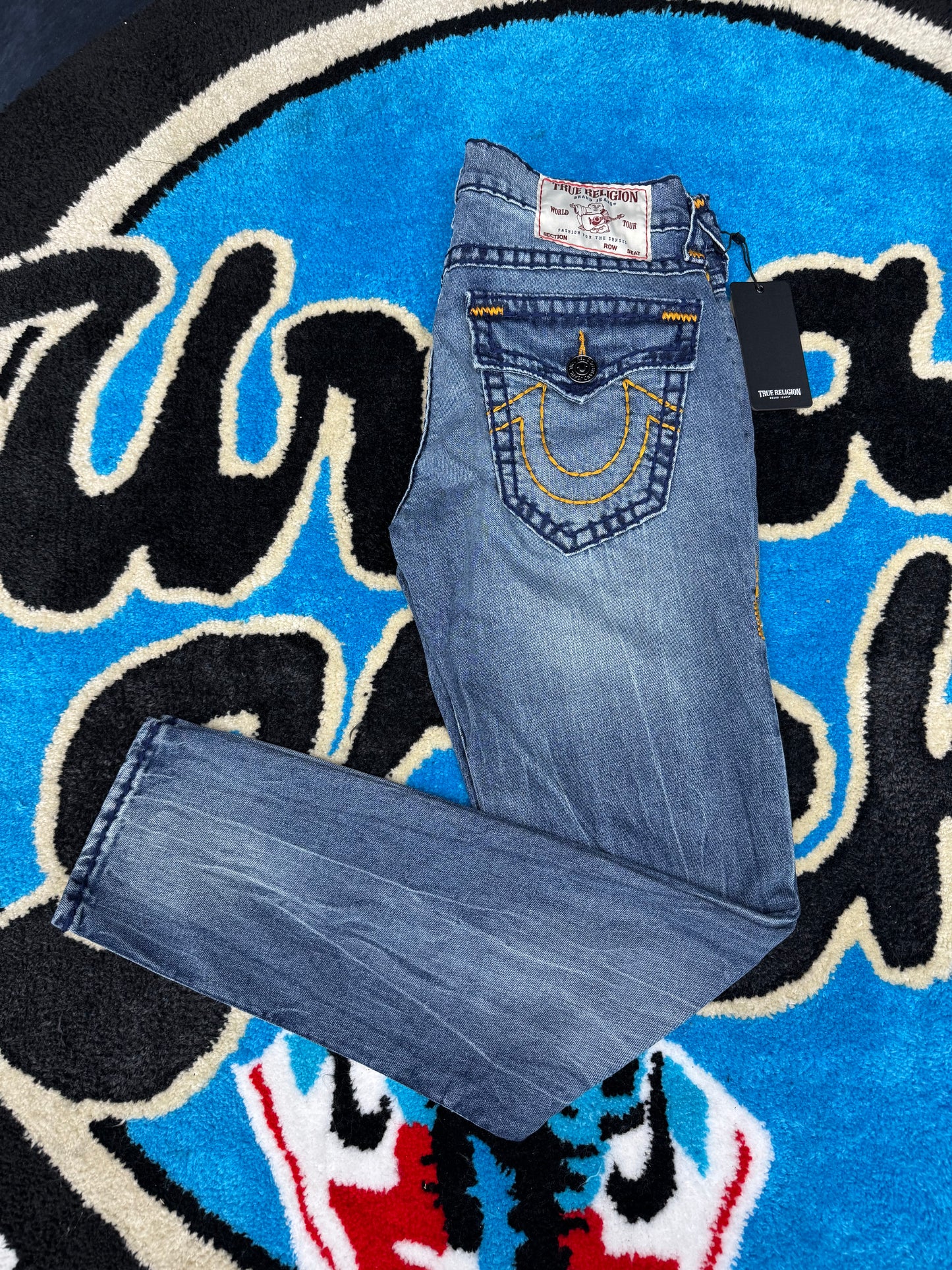 Men’s True Religion Double Stitching Pants