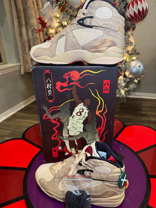 Jordan 8 Black Samurai