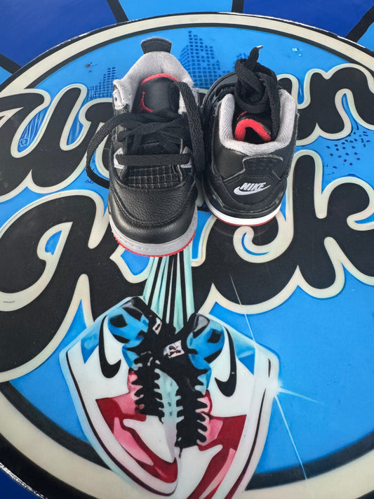 Jordan 4s (Bred Reimagined)(Toddler)