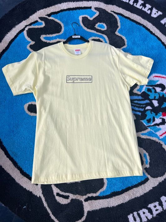 Supreme Box Logo Tee (Yellow)