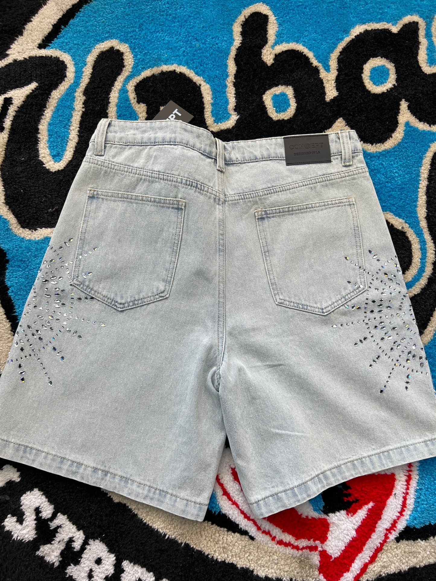 Concept Studded Shorts