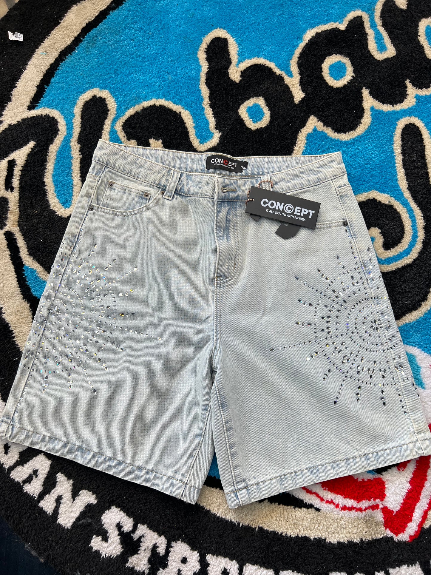 Concept Studded Shorts