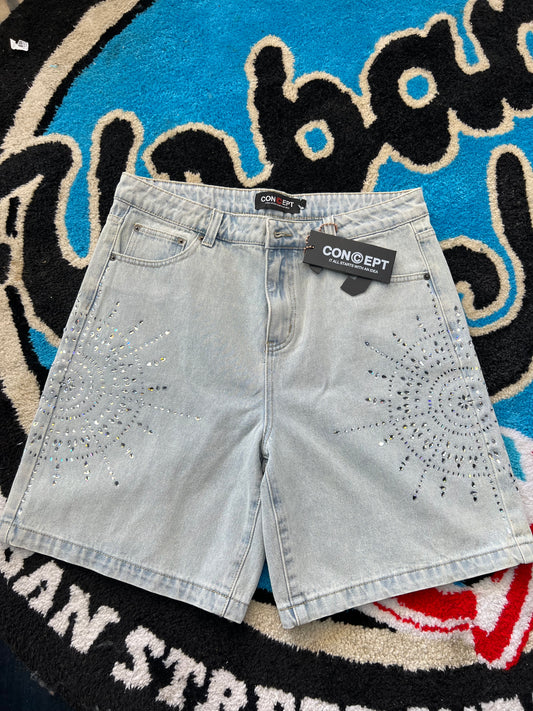 Concept Studded Shorts