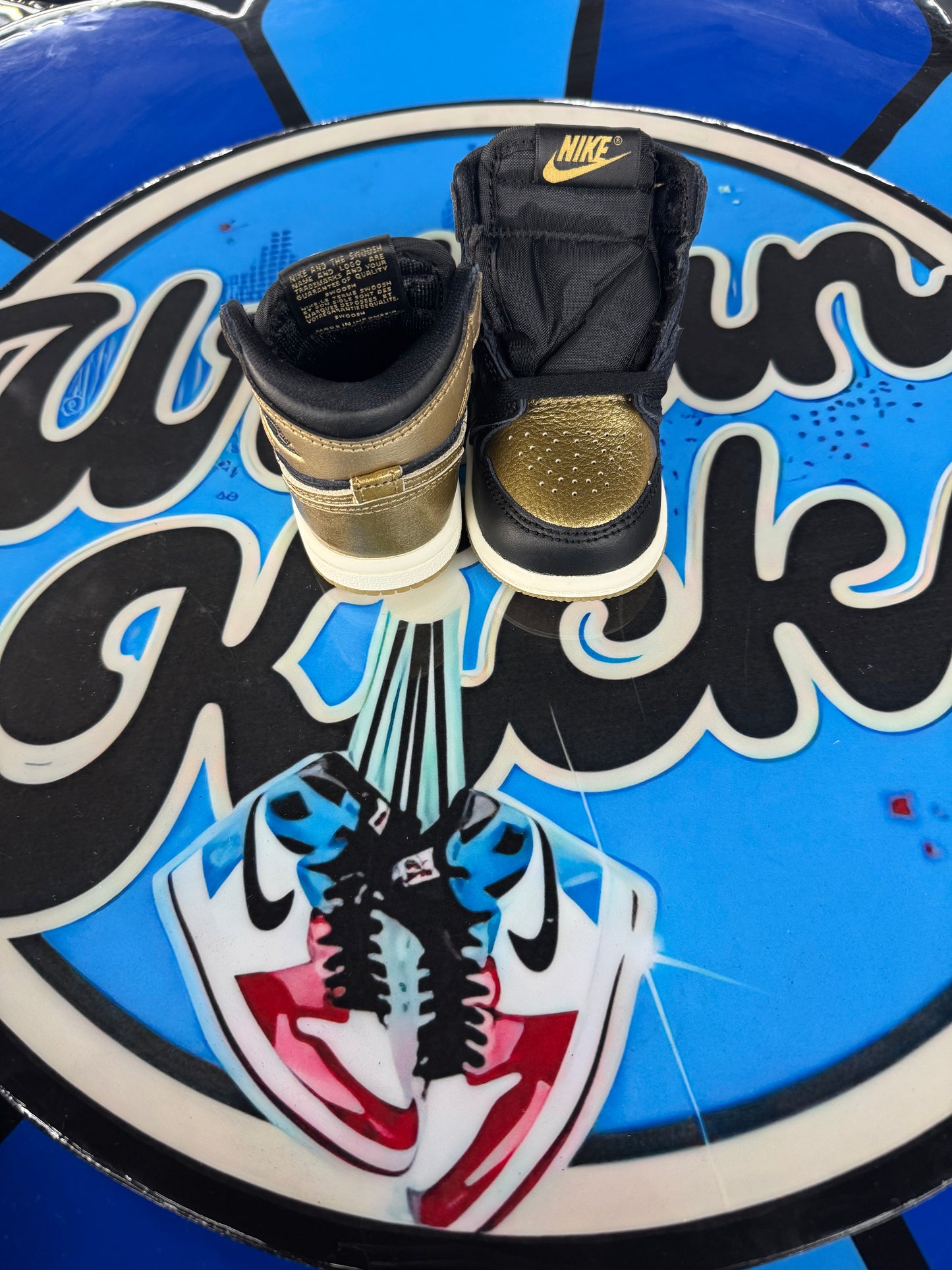 Jordan 1 (Black Gold) Toddler